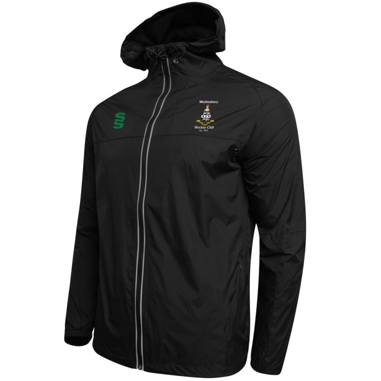 Dual Full Zip Training Jacket : Black